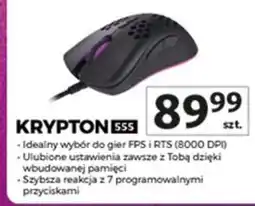 Auchan Mysz dla graczy krypton 300 Genesis oferta