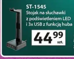 Auchan Stojak na słuchawki st-1545 Vakoss oferta