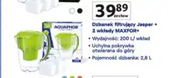 Auchan Dzbanek jasper 2.8 l limonkowy + wkład b100-25 maxfor magnezowy Aquaphor oferta