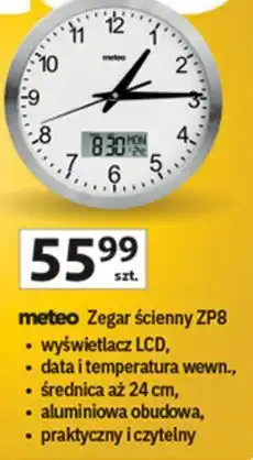 Auchan Zegar ścienny zp 8 Meteo oferta