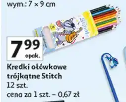 Auchan Kredki ołówkowe jumbo stitch Beniamin oferta