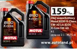Auchan Olej silnikowy 8100 x-cess 5w40 Motul oferta
