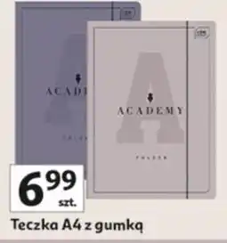 Auchan Teczka a4 z gumką Interdruk oferta