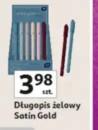 Auchan Długopis satin gold Interdruk oferta