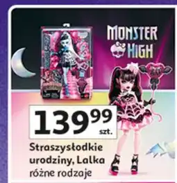 Auchan Lalka straszysłodkie urodziny Mattel oferta