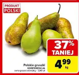 Carrefour Gruszka konferencja oferta