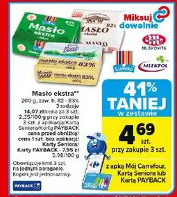 Carrefour Masło ekstra Mlekovita Z Polskiej Mleczarni oferta