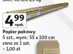 Auchan Papier pakowy 55 x 100 cm oferta