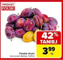 Carrefour Śliwka polska oferta