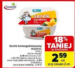 Carrefour Serek waniliowy Rolmlecz oferta