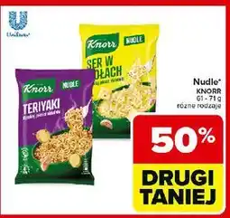 Carrefour Ser w ziołach Knorr Nudle oferta