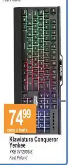 E.Leclerc Klawiatura conqueror ykb wt200us Yenkee oferta