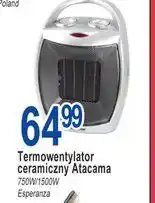 E.Leclerc Termowentylator ceramiczny atacama ehh006 Esperanza oferta