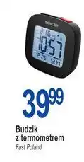 E.Leclerc Budzik z termometrem Sencor oferta