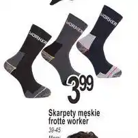 E.Leclerc Skarpety męskie frotte 39-45 Moraj oferta