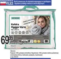 E.Leclerc Kołdra hyggewarm 220 x 200 cm Wendre oferta