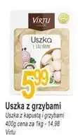 E.Leclerc Uszka z kapustą i grzybami Virtu oferta