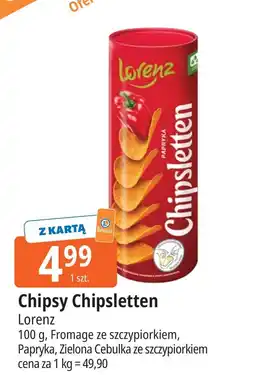 E.Leclerc Chipsy fromage Lorenz Chipsletten oferta