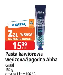 E.Leclerc Pasta kawiorowa łagodna Abba oferta