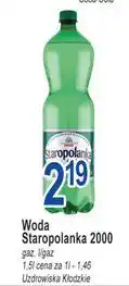 E.Leclerc Woda lekko gazowana Staropolanka 2000 oferta