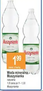 E.Leclerc Woda niskonasycona Muszynianka oferta