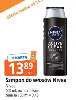 E.Leclerc Szampon głęboko oczyszczający Nivea Men Active Clean oferta