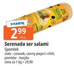 E.Leclerc Ser z czarnym pieprzem i papryką chilli Serenada Salami oferta