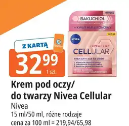 E.Leclerc Maska w płachcie Nivea Cellular Expert Lift oferta