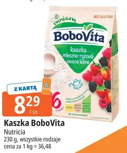 E.Leclerc Kaszka mleczno-ryżowa owoce leśne Bobovita oferta