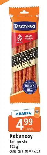 E.Leclerc Kabanosy drobiowe Tarczyński Exclusive oferta