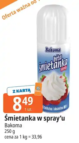 E.Leclerc Bita śmietanka Bakoma oferta