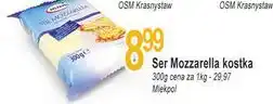 E.Leclerc Ser mozzarella - kostka Mlekpol oferta