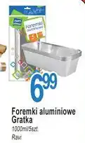 E.Leclerc Foremki aluminiowe 1000 ml Ravi oferta
