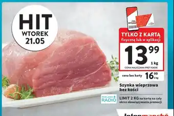 Kaufland Szynka wieprzowa bez kości 1 KG oferta