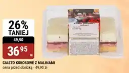 bi1 Ciasto kokosowe z malinami oferta