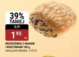 bi1 Drożdzówka z makiem i rodzynkami oferta