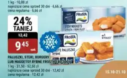bi1 Paluszki, steki, burgery lub nuggetsy rybne frosta oferta