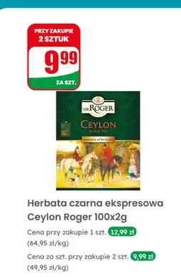 Dino Herbata czarna ekspresowa Ceylon Roger Sir Roger oferta
