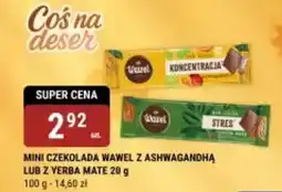 bi1 Mini czekolada wawel z ashwagandhą lub z yerba mate oferta