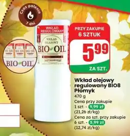 Dino Wkład olejowy regulowany BIO8 Płomyk oferta