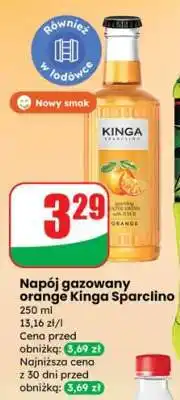 Dino Napój gazowany orange Kinga Sparclino oferta
