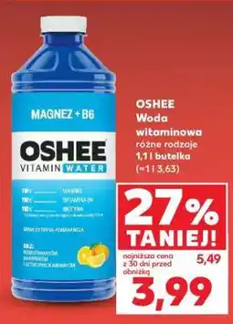 Kaufland OSHEE Woda witaminowa różne rodzaje 1,1 l butelka oferta