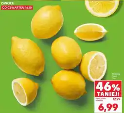 Kaufland Cytryny, luzem 1 kg oferta