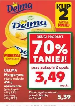 Kaufland DELMA Margaryna różne rodzaje oferta