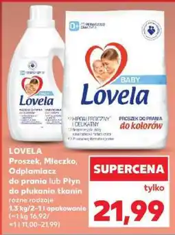 Kaufland LOVELA Proszek, Mleczko, Odplamiacz do prania lub Płyn do płukania tkanin oferta