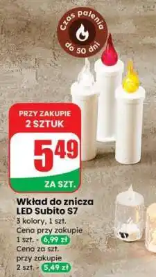 Dino Wkład do znicza LED Subito S7 oferta