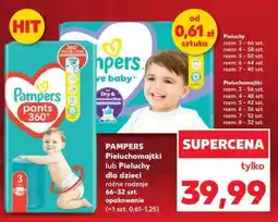 Kaufland PAMPERS Pieluchomajtki lub Pieluchy dla dzieci oferta