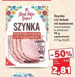 Kaufland Szynka lub Schab od wędzarza oferta