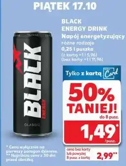Kaufland BLACK ENERGY DRINK oferta