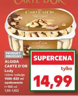 Kaufland ALGIDA CARTE D'OR Lody oferta